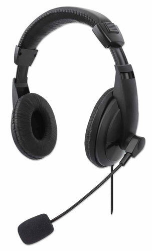 INTRACOM AUDIFONO DIADEMA USB CON MICROFONO ALAMBRICO CONTROL INTEGRA Diadema Manhattan 179843 - Alámbrico - USB - Micrófono - Negro MICROFONO ALAMBRICO CONTROL INTEGRA