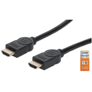 INTRACOM CABLE HDMI 2.0 PREMIUM 4K 3.0M CERTIFICADO M-M MANHATTAN CABLE HDMI 2.0 PREMIUM 4K 3.0M  CERTIFICADO M-M