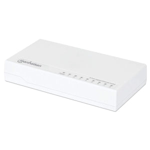 INTRACOM SWITCH GIGABIT 10/100/1000 8 P UERTOS BLANCO SWITCH GIGABIT 10/100/1000 8 P UERTOS BLANCO