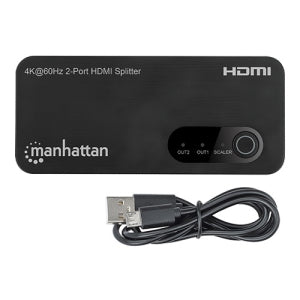 INTRACOM VIDEO SPLITTER HDMI 4K 60HZ 1 I N:2 OUT 18GBPS VIDEO SPLITTER HDMI 4K 60HZ 1 I N:2 OUT 18GBPS