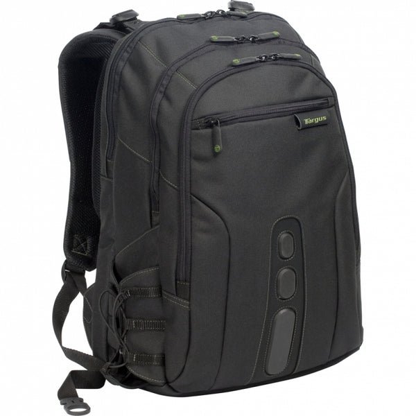 TARGUS MOCHILA BACKPACK 17.0IN SPRUCE ECOSMART P/PUNTOS DE CONTROL NEGRO Targus Mochila Spruce EcoSmart de Poliester 17' Negro/Verde (TBB019US) ECOSMART P/PUNTOS DE CONTROL  NEGRO