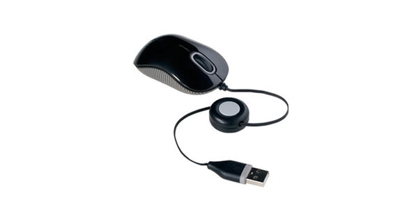 TARGUS MOUSE MINI USB RETRACTIL 2.5FT PLUG AND PLAY.WINDOWS Y MAC NEGRO Mouse Targus Óptico AMU75US, Alámbrico, USB, Negro PLUG AND PLAY WINDOWS Y MAC  NEGRO