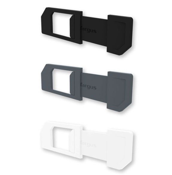 TARGUS CUBIERTA PARA WEBCAM DE LAPTOP SPY GUARD 3 PACK NEGRO.GRIS.BLANCO Cubierta Targus AWH012US - para Cámara Web de Laptop - Paquete de 3 - Negro - Blanco - Gris SPY GUARD  3 PACK NEGRO GRIS BLANCO