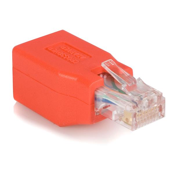 STARTECH CONSIG ADAPTADOR CABLE DIRECTO CAT6 A CABLE CRUZADO CROSSOVER ETHERNET StarTech.com Jack Categoría 6 - Crossover Ethernet, Rojo A CABLE CRUZADO CROSSOVER ETHERN.T