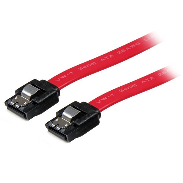 STARTECH CONSIG CABLE 45CM SATA SERIAL ATA CON SEGURO                          . StarTech.com Cable SATA con Cierre de Seguridad, 45cm, Rojo SEGURO                          .