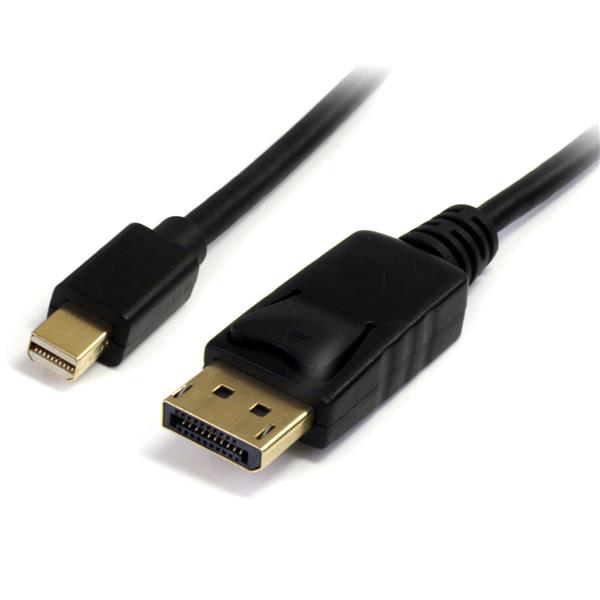 STARTECH CONSIG CABLE DE 1.8M MINI DISPLAYPORT 4K 1.2 A DISPLAYPORT NEGRO StarTech.com Cable mini DisplayPort Macho - DisplayPort Macho, 1.8 Metros, Negro 4K 1.2 A DISPLAYPORT NEGRO