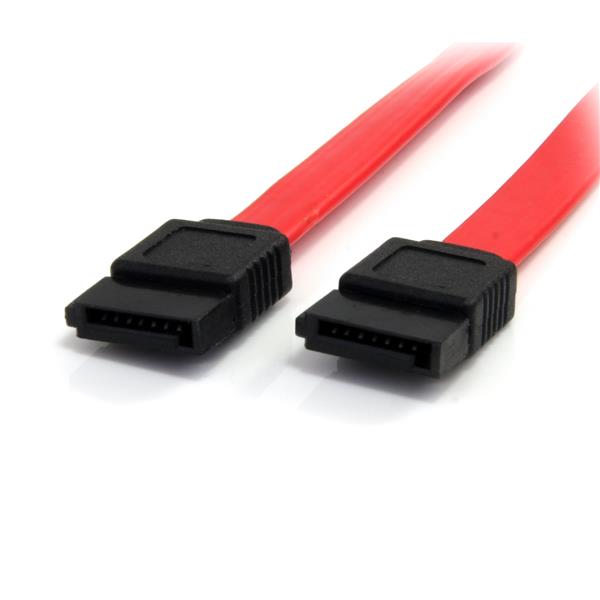 STARTECH CONSIG CABLE SATA 0.45M - ROJO - 18IN .                               . StarTech.com Cable SATA Hembra - Hembra, 45cm, Rojo .                               .
