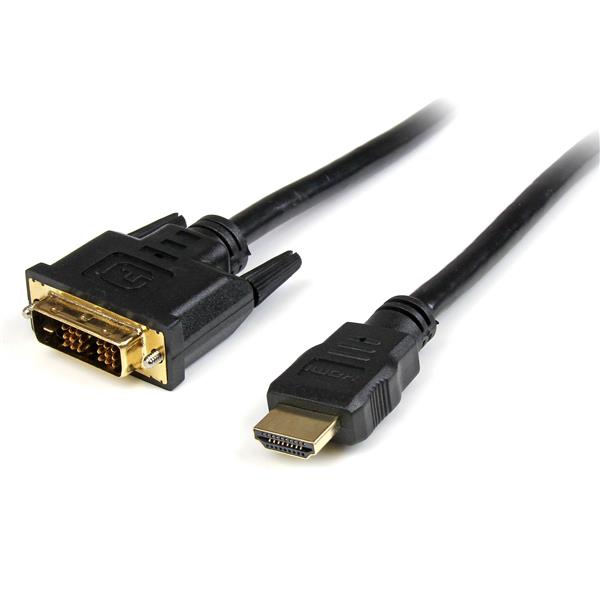 STARTECH CONSIG CABLE 1.8M ADAPTADOR VIDEO HDMI A DVI-D DE 1.8M            . StarTech.com Cable Adaptador HDMI Macho - DVI-D Macho, 1.83 Metros, Negro HDMI A DVI-D DE 1.8M            .