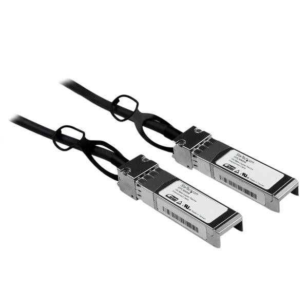 STARTECH CONSIG CABLE 5M RED ETHERNET TWINAX 10GB COBRE DIRECT ATTACH SFP StarTech.com 10-Gigabit Ethernet Twinax Cable SFP+ Macho - SFP+ Macho, 5 Metros, para Cisco 10GB COBRE DIRECT ATTACH SFP