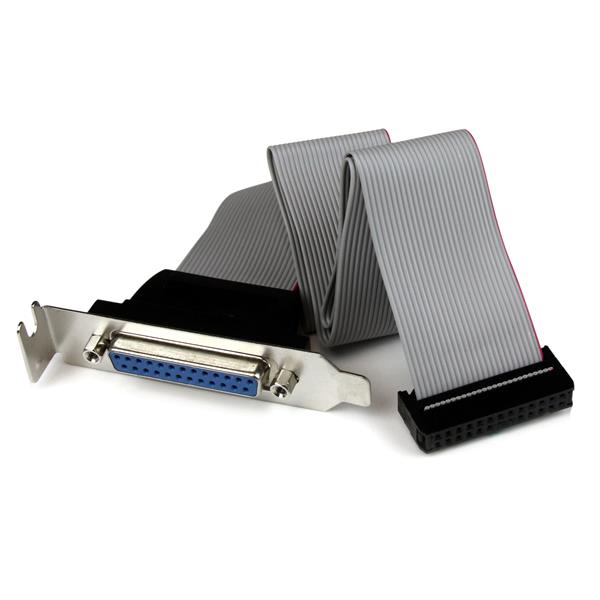 STARTECH CONSIG ADAPTADOR BRACKET PARALELO CABLE 40CM DB25 A IDC26 StarTech.com Adaptador Bracket Paralelo DB25 Hembra - IDC 26 Hembra, 40cm CABLE 40CM DB25 A IDC26