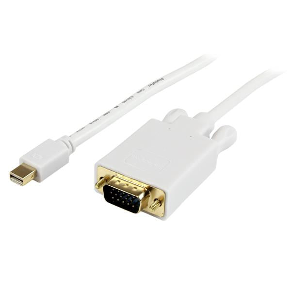STARTECH CONSIG CABLE 91CM ADAPTADOR ACTIVO MINI DISPLAYPORT A VGA BLANCO CABLE 91CM ADAPTADOR ACTIVO MINI DISPLAYPORT A VGA BLANCO
