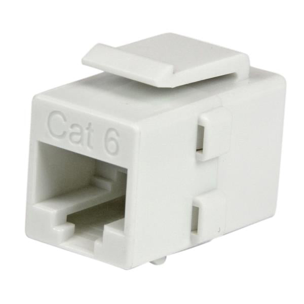 STARTECH CONSIG ACOPLADOR KEYSTONE DE CABLE RED ETHERNET CAT6 RJ45 HEMBRA   . StarTech.com Jack Categoría 6, RJ-45 Hembra, Blanco RED ETHERNET CAT6 RJ45 HEMBRA   .
