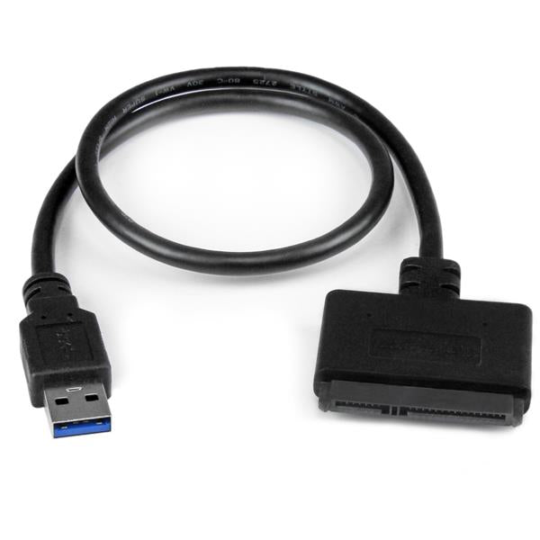 STARTECH CONSIG CABLE ADAPTADOR USB 3.0 UASP A SATA III PARA DISCO DE 2.5IN Cable Adaptador Startech.com USB 3.0 con UASP - SATA III para Disco Duro 2.5' A SATA III PARA DISCO DE 2.5