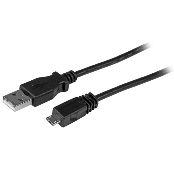 STARTECH CONSIG CABLE 30CM MICRO USB B A USB A MACHO A MACHO ADAPTADOR NEGRO   . Startech.com Cable Adaptador USB A Macho - Micro USB B Macho, 30cm, Negro MACHO A MACHO ADAPTADOR NEGRO   .