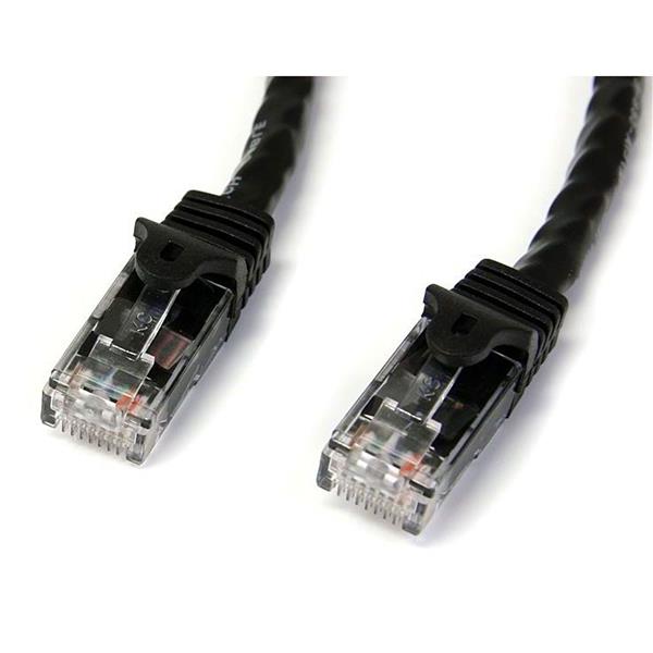 STARTECH CONSIG CABLE DE RED ETHERNET UTP SIN ENGANCHES CAT6 3M NEGRO         . StarTech.com Cable Patch Cat6 UTP sin Enganches RJ-45 Macho - RJ-45 Macho, 3 Metros, Negro ENGANCHES CAT6 3M NEGRO         .