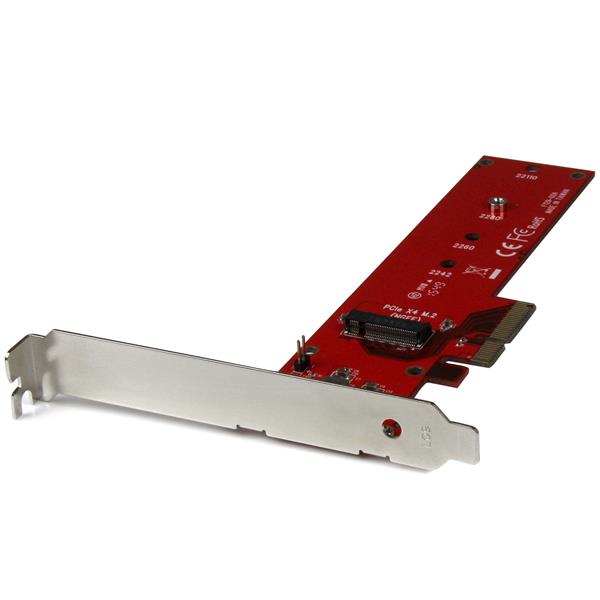 STARTECH CONSIG ADAPTADOR PCI EXPRESS X4 A M.2 PARA SSD NGFF AHCI StarTech.com Tarjeta PCI Express x4 M.2 para SSD, Rojo PARA SSD NGFF AHCI