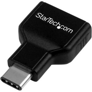 STARTECH CONSIG ADAPTADOR USB-C A USB-A CONVER TIDOR USB TYPE-C A USB A StarTech.com Adaptador USB C 3.0 Macho - USB A 3.0 Hembra, Negro TIDOR USB TYPE-C A USB A