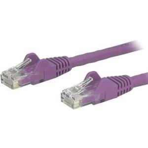 STARTECH CONSIG CABLE DE RED 1M PURPURA CAT6 E THERNET GIGABIT SIN ENGANCHES StarTech.com Cable Patch Cat6 UTP sin Enganches RJ-45 Macho - RJ-45 Macho, 1 Metro, Púrpura THERNET GIGABIT SIN ENGANCHES