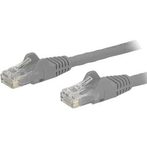 STARTECH CONSIG CABLE DE RED DE 4.2M GRIS CAT6 6 ETHERNET GIGABIT SIN ENGANCHES StarTech.com Cable Patch Cat6 UTP sin Enganches RJ-45 Macho - RJ-45 Macho, 4.3 Metros, Gris 6 ETHERNET GIGABIT SIN ENGANCHES