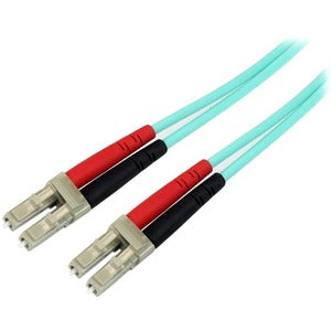 STARTECH CONSIG CABLE 2M MULTIMODO DUPLEX LC L . Cable StarTech.com Fibra Óptica Multimodo Dúplex LC Macho - LC Macho, 2 Metros, Turquesa .