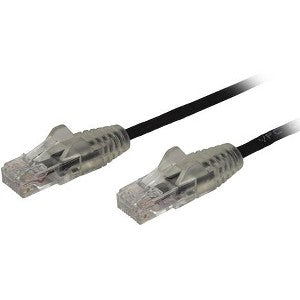 STARTECH CONSIG CABLE 1.8M RED ETHERNET CAT6 SIN ENGANCHES SNAGLESS NEGRO StarTech.com Cable Patch Cat6 UTP sin Enganches RJ-45 Macho - RJ-45 Macho, 1.8 Metros, Negro SIN ENGANCHES SNAGLESS NEGRO