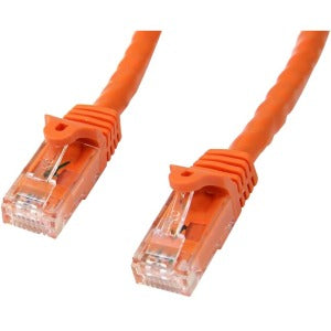 STARTECH CONSIG CABLE 1M NARANJA RED GIGABIT CAT6 ETHERNET RJ45 SNAGLESS StarTech.com Cable Patch Cat6 UTP sin Enganches RJ-45 Macho - RJ-45 Macho, 1 Metro, Naranja CAT6 ETHERNET RJ45 SNAGLESS