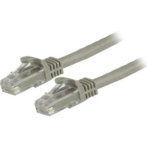 STARTECH CONSIG CABLE 3M GRIS DE RED GIGABIT CAT6 ETHERNET RJ45 SNAGLESS Startech.com Cable Patch Cat6 UTP sin Enganches RJ-45 Macho - RJ-45 Macho, 3 Metros, Gris CAT6 ETHERNET RJ45 SNAGLESS