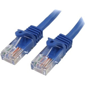 STARTECH CONSIG CABLE 1M AZUL  RED 100MBPS CAT5E ETHERNET RJ45 SNAGLESS StarTech.com Cable Patch Cat5e UTP sin Enganches RJ-45 Macho - RJ-45 Macho, 1 Metro, Azul CAT5E ETHERNET RJ45 SNAGLESS