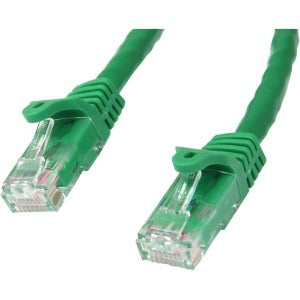 STARTECH CONSIG CABLE 0.5M VERDE RED GIGABIT CAT6 ETHERNET RJ45 SNAGLESS StarTech.com Cable Patch Cat6 UTP sin Enganches RJ-45 Macho - RJ-45 Macho, 50cm, Verde CAT6 ETHERNET RJ45 SNAGLESS
