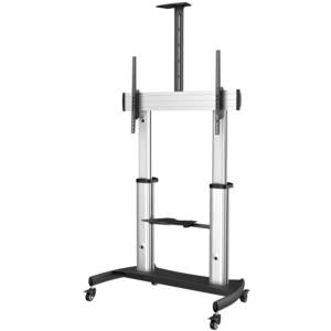 STARTECH CONSIG SOPORTE MOVIL PARA TV DE 60 A 100IN DE ALTURA AJUSTABLE Y RUEDAS SOPORTE MóVIL PARA TV DE 60 A 100  DE ALTURA AJUSTABLE Y RUEDAS