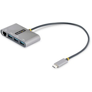 STARTECH CONSIG HUB ADAPTADOR USB-C 3 PUERTOS USBA DE 5GBPS CON RED ETHERNET HUB ADAPTADOR USB-C 3 PUERTOS USBA DE 5GBPS CON RED ETHERNET