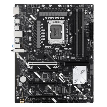Tarjeta Madre Asus PRIME Z890-P WIFI 4xDDR5 256GB 8666Mhz M.2 PCIe 5.0 HDMI DP TB Socket 1851 Core Ultra ATX Wi-Fi 7