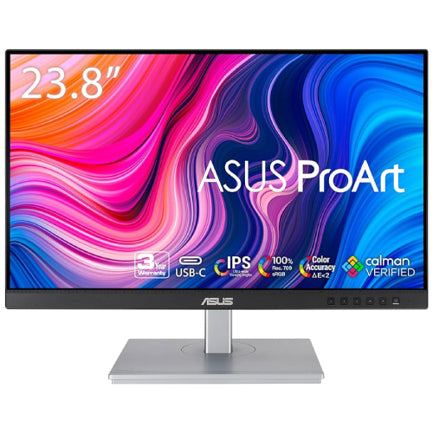 Monitor Led Asus 23.8"  (PA247CV) ProArt 1920x1080 75Hz 5ms(GTG) IPS HDMI/DisplayPort/USB-C/3.5mm