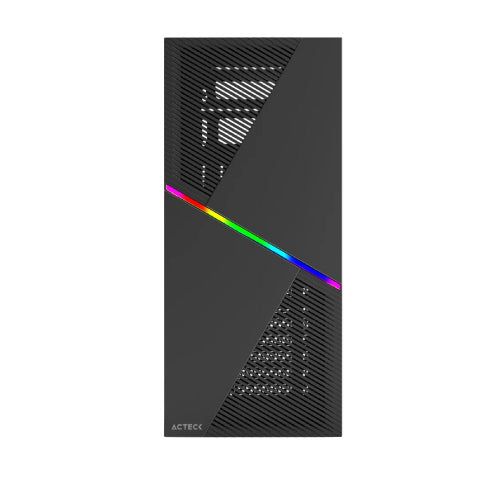 Gabinete Acteck Media Torre Draco GM450 Max MB ATX Fuente ATX 500w Advanced Series Negro