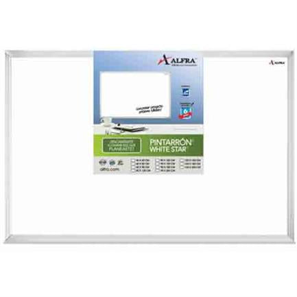 PINTARRON ALFRA BLANCO MARCO ALUMINIO 120 X 150 CMS Producto Frágil  Revisar Condiciones de Envío