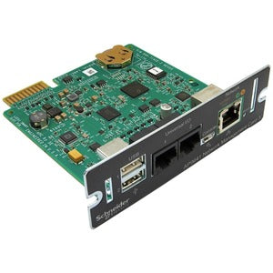SCHNEIDER CORP. UPS NETWORK MANAGEMENT CARD 2 WITH ENVIRONMENTAL MONITORING Adaptador de gestión para UPS APC by Schneider Electric AP9641 - USB WITH ENVIRONMENTAL MONITORING