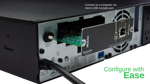 SCHNEIDER CORP. UPS NETWORK MANAGEMENT CARD 3 UPS NETWORK MANAGEMENT CARD 2 WITH ENVIRONMENTAL MONITORING