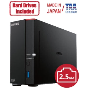 BUFFALO NAS LINKSTATION 710D 1BAY 8TB (1X8TB) RJ45 2.5GB USB 2.0 BUFFALO NAS LINKSTATION 710D 1BAY 8TB RJ45 2.5 GB USB 2.0 BUFFALO
