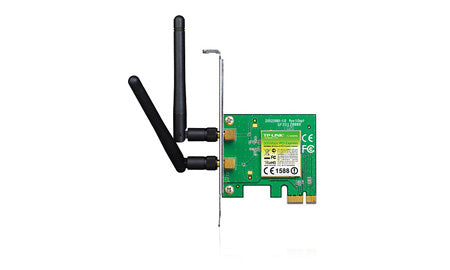 TP-LINK ADAPTADOR INALAM PCI EXPRESS N 300MBPS TP-Link Tarjeta de Red TL-WN881ND, 300 Mbit/s, PCI Express, 2 Antenas N 300MBPS