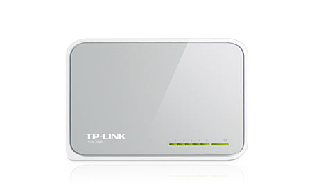 TP-LINK SWITCH DE ESCRITORIO CON 5PTOS ETHERNET SIN ADMINISTRACION Switch TP-Link Fast Ethernet TL-SF1005D, 10/100Mbps, 1Gbit/s, 5 Puertos, 1000 Entradas ? No Administrable ETHERNET  SIN ADMINISTRACION