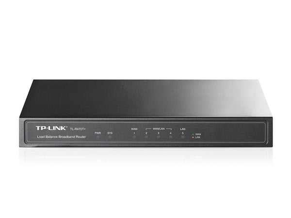 TP-LINK ROUTER DE BANDA ANCHA DE BALANC DE CARGA Router Balanceador TP-Link con Firewall TL-R470T+, Fast Ethernet, Alámbrico, 4x RJ-45 BALANCE DE CARGA