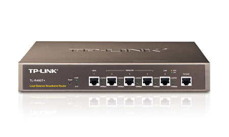 TP-LINK ROUTER BALANCEADOR DE CARGA DE BANDA ANCHA PUERTOS ETHERNET Router TP-Link Ethernet TL-R480T+, Alámbrico DE BANDA ANCHA  PUERTOS ETHERNET