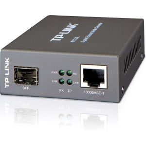 TP-LINK CONVERTIDOR MULTIMEDIA SFP GIGABIT Convertidor de Medios TP-Link  MC220L, 10.000 Metros, 1 Puerto Fibra Multi/Monomodo, 1x RJ-45 GIGABIT
