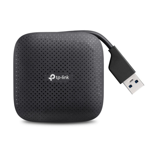 TP-LINK HUB PORTATIL DE 4 PUERTOS USB 3.0 TP-Link Hub Portátil USB A 3.0 de 4 Puertos, 5000 Mbit/s, Negro 3.0