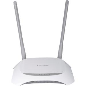 TP-LINK ROUTER INALAMBRICO N ETHERNET 300MBPS Router TP-Link Ethernet TL-WR840N, Inalámbrico, 4x RJ-45, con 2 Antenas 300MBPS