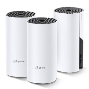 TP-LINK SISTEMA DE WI-FI DE MALLA PARA TODA LA CASA AC1200 PAQUETE DE 3 Router TP-Link con Sistema de Red Wi-Fi en Malla AC1200 Deco M4, 867 Mbit/s, 2x RJ-45, 2.4/5GHz - 3 Piezas TODA LA CASA AC1200  (PAQUETE DE 3)