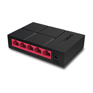 TP-LINK MERCUSYS SWITCH MERCUSYS DE ESCRITORIO DE 5 PUERTOS 10/100/1000MBPS Switch Mercusys Gigabit Ethernet MS105G, 5 Puertos 10/100/1000Mbps, 10Gbit/s - No Administrable DE 5 PUERTOS 10/100/1000MBPS