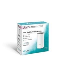 TP-LINK SISTEMA DE WI-FI DE MALLA PARA TODA LA CASA AC1200 PAQUETE DE 1 Router TP-Link con Sistema de Red Wi-Fi en Malla AC1200 Deco E4, 867Mbit/s, 2.4/5GHz, 2 Antenas Internas TODA LA CASA AC1200  (PAQUETE DE 1)