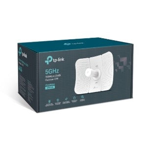 TP-LINK CPE DE EXTERIOR 5GHZ A 150MBPS DE 23DBI 1 PTO LAN/POE Punto de Acceso Inalámbrico TP-Link Pharos CPE605 - IEEE 802.11n - 150Mbit/s - 2.40GHz, 5GHz - 1 x Red (RJ-45) - Fast Ethernet  DE 23DBI  1 PTO LAN/POE