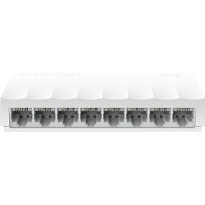 TP-LINK SWITCH DESKTOP DE 8 PUERTOS ETHERNET AUTO-MDI/MDIX LITEWAVE Switch TP-Link Fast Ethernet LS1008, 8 Puertos 10/100Mbps, 1.6 Gbit/s, 2000 Entradas - No Administrable ETHERNET AUTO-MDI/MDIX  LITEWAVE